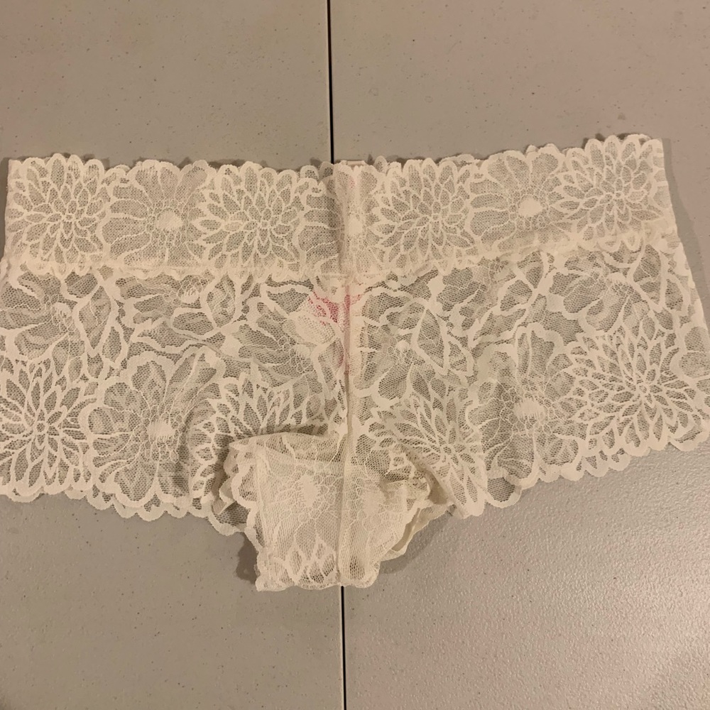 PINK Brand lace boy shorts